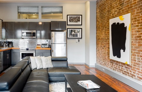 Central Business District Condo | Private Hot Tub, Patio, & Grill! Heated Pool in Courtyard, Family Friendly