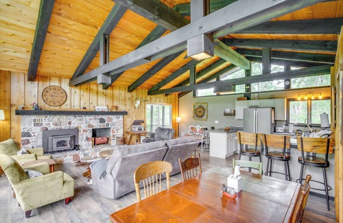 Shawano Cottage | Private Hot Tub: Riverfront Escape in Shawano
