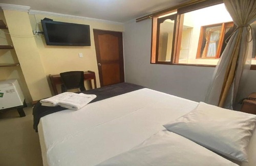 Caldas Hotel | Private hotel room with WiFi in Caldas Antioquia in the Downtown near restaurant