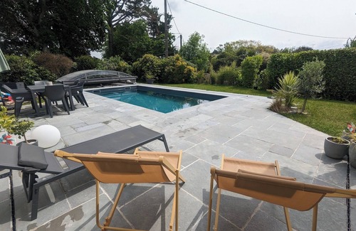 Le Relecq-Kerhuon House | Private house with pool, close to amenities & beach