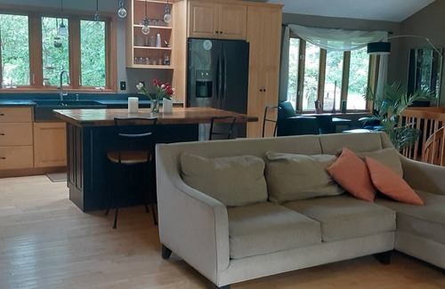 Wayne House | Private house in Wayne village on Androscoggin lake.