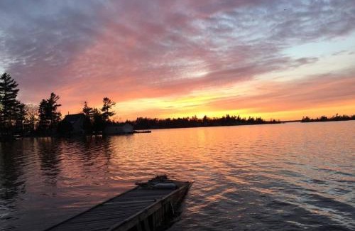 Chippewa Bay House | Private Island with Land Access cabin