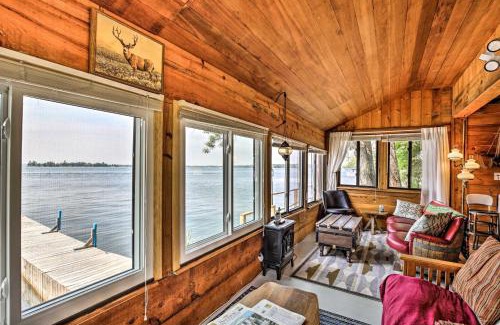 Chippewa Bay House | Private Island with Land Access cabin