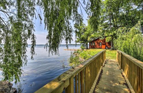 Chippewa Bay House | Private Island with Land Access cabin