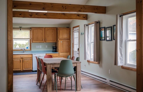 Gaylord House | Private Lake Front, Fire Pit, Grill, Backyard