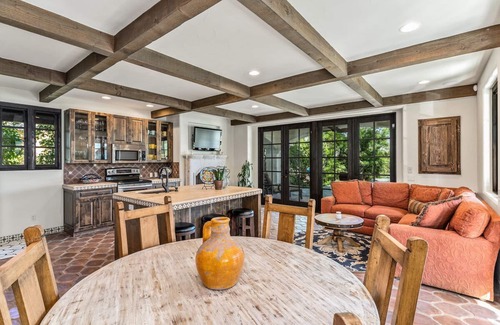 Indio House | Private Lake Front Spanish Hacienda