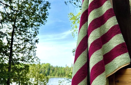 Wollaston RV Rental | Private Lake Glamping on 95 Acres, Rooftop Tent in Pristine Natural Setting