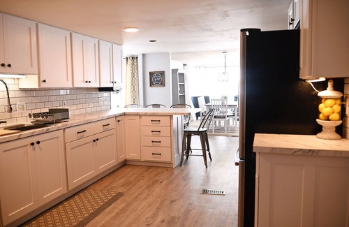 Richwood House | Private Lake House w/Sunrise Views & Game Room, Sleeps 14