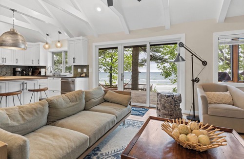 Shelby House | Private Lake Michigan Beach Frontage