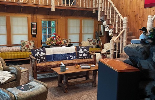 Holderness Cabin | Private Lakefront Rustic Camp on Squam Lake! Close to town.