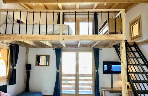 Chamonix City Centre Apartment | Private Loft Apartment, Central Chamonix