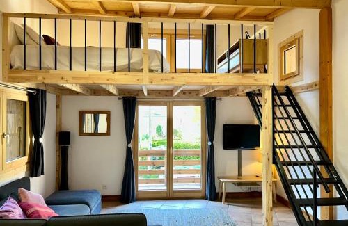 Chamonix City Centre Apartment | Private Loft Apartment, Central Chamonix