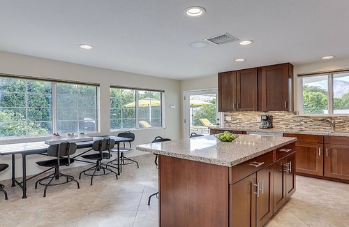 Palm Springs House | Private, Lush Outdoor Space Perfect for Relaxing by the Pool. 2 Primary Suites.