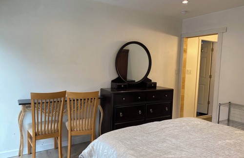 Regional District of Nanaimo House | Private Master Bedroom in a Farmhouse