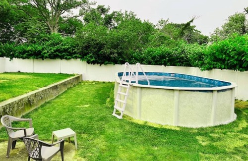 Mastic Beach House | Private Mastic Beach House with Pool, 5 minutes away from Smith Point Beach