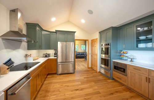 North Fork Township Cabin | Private Mountain Home w/Incredible Views - 106 Acres, Hot Tub, Pool, Game Room
