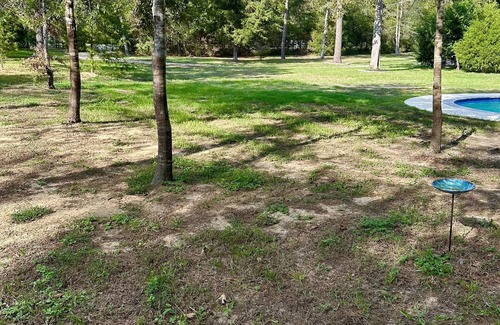 Plantersville RV Rental | Private oasis minutes from Texas Renaissance Festival! Camp, swim, relax, enjoy!