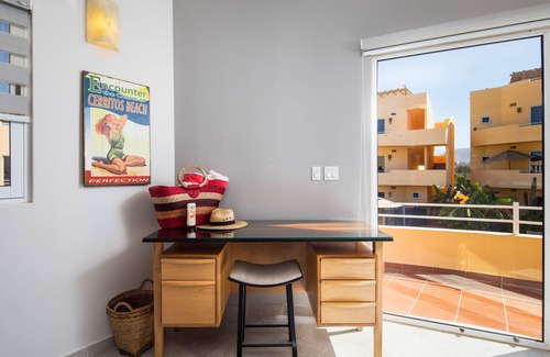 Cerritos Condo | Private Oceanview Roof, Steps to Beach, Killer Surfing