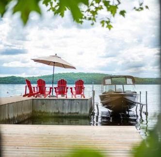 Madawaska Valley Ski Chalet | Private Off Grid Chalet Nestled in Nature With Waterfront Near Algonquin Park