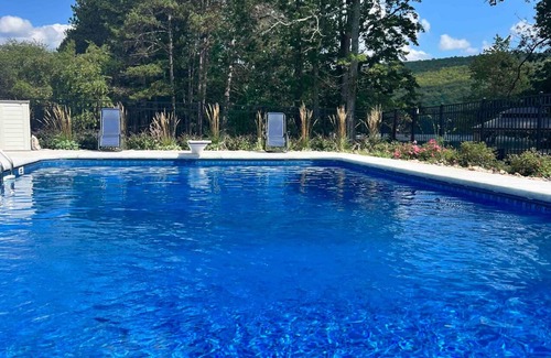 Kelayres House | Private Pocono retreat with heated pool