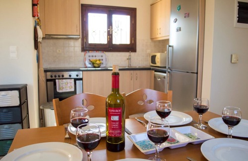 Darmarochori Villa | Private pool ★ BBQ area ★ Sea View