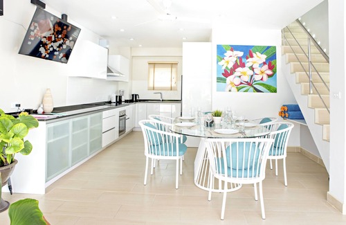 Bang Po House | Private Pool Duplex in Villa Resort, a short walk to beautiful Bang Por Beach