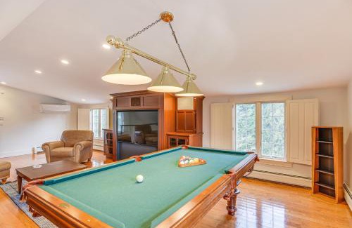 Teaticket House | Private Pool, Gym and Game Room Falmouth Retreat!