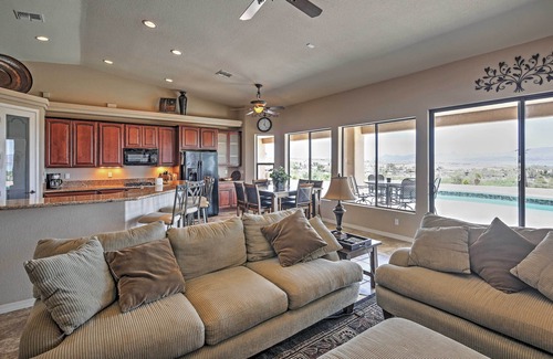 Desert Hills House | Private Pool: Mtn-View Lake Havasu City Retreat