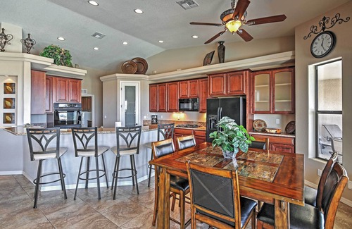Desert Hills House | Private Pool: Mtn-View Lake Havasu City Retreat