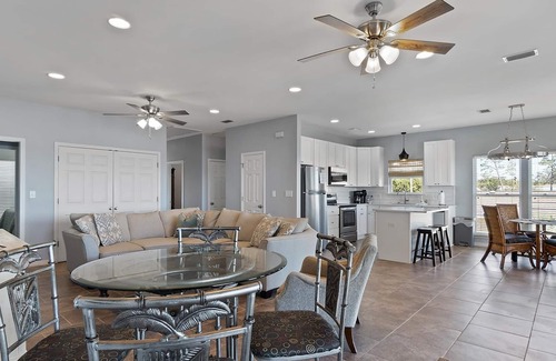 Perdido Beach House | Private Pool – Perdido Bay Views – Pet-Friendly Escape!