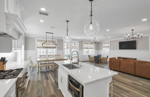 Bid-a-wee Beach House | Private pool! Private Beach Access! Room for the whole family or team!