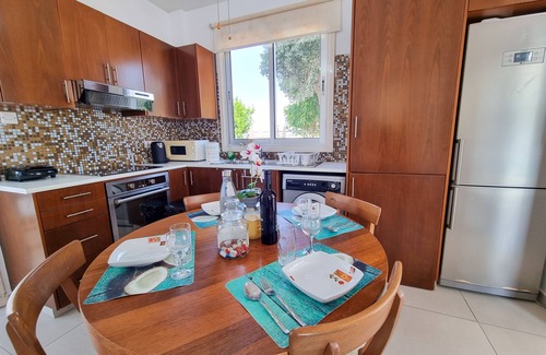 Pervolia Villa | Private Pool Villa Next to the Beach