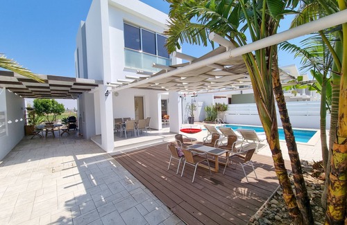 Pervolia Villa | Private Pool Villa Next to the Beach