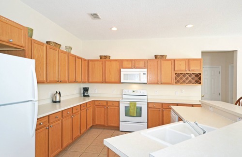 Windwood Bay House | Private pool with waterfall feature. Popular 4 bed, 3 bath villa in Windwood Bay