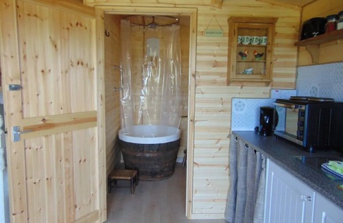 Sedlescombe Cabin | Private Quiet Cabin, overlooking Paddocks Vineyards and Pine Forest