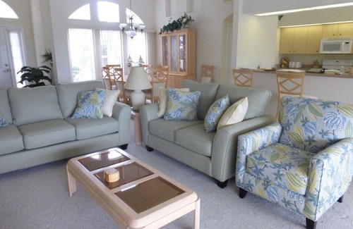 Pine Valley House | Private quiet Villa with screened Pool & Spa on Rotonda Canal,