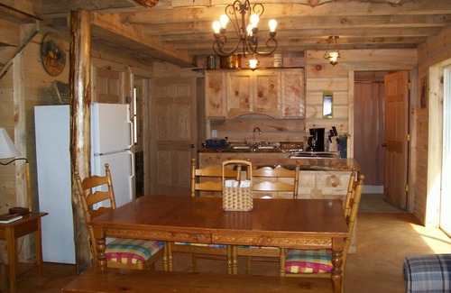 Merrillan Cabin | Private Red Roof Cabin - Rustic Log Cabin In The Woods!