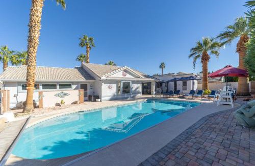 Mesquite House | Private Retreat with Bunkhouse Casita & Heated Pool & Epic Game Room