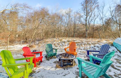 Long Pond House | Private Spa, Fire Pit and Deck Poconos Home!