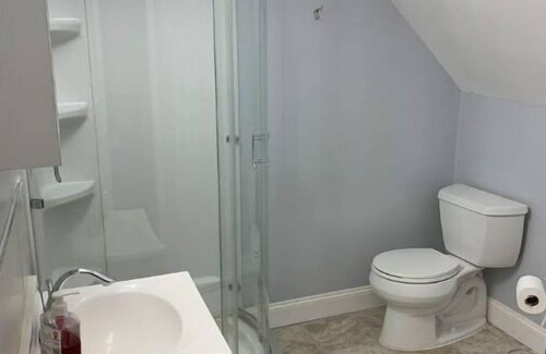 West Roxbury Apartment | Private space on the third floor with full size bed, twin bed and private bath