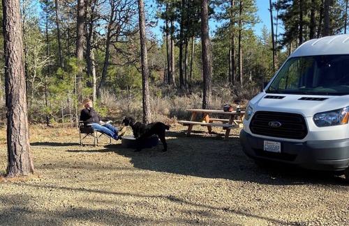 Goldendale RV Rental | Private Starlit Campsite In the Woods