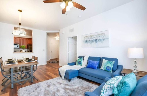 Florida Central Atlantic Coast Apartment | Private Top Floor Sparkling Condo Near Attractions