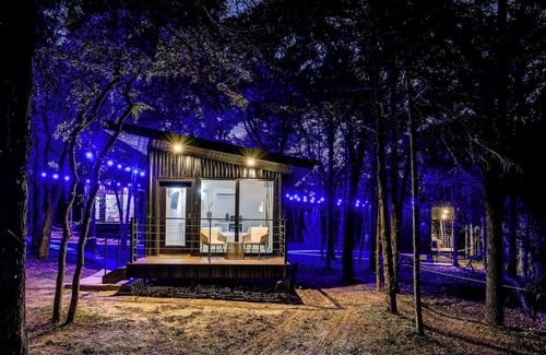 Alvord RV Rental | Private Treehouse Retreat | Sleeps 8 + Pickleball