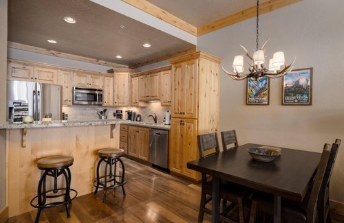 Victor Condo | Private two bedroom condominium perfect for small family getaways in the Tetons!
