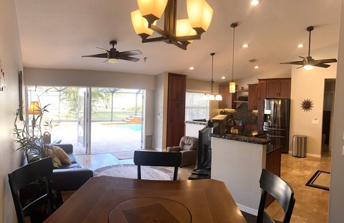 Nokomis House | ~Private Vacay Home with Heated Pool mins from Venice and Nokomis Beaches~