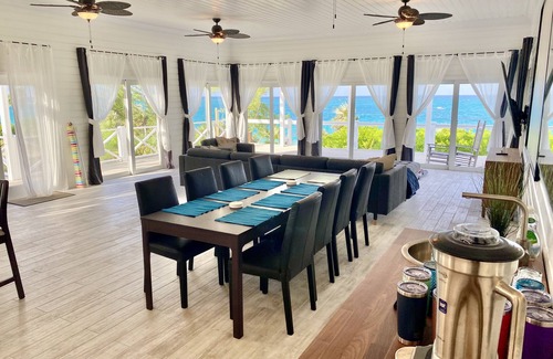 North Palmetto Point Villa | Private Villa on most stunning pink sand beach