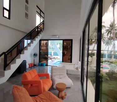Port Barton Villa | PRIVATE VILLA FRONT BEACH Infinity Pool