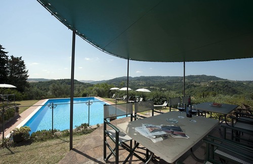 Volterra Villa | Private Villa with A/C, WIFI, private pool, TV, patio, panoramic view, close to San Gimignano