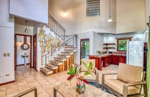 Samara House | Private villa with lush garden, big pool, and jacuzzi. 5 min walk to the beach