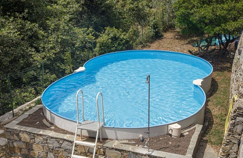 Recco Villa | Private Villa with WIFI, hot tub, private pool, TV, patio, panoramic view, close to Portofino